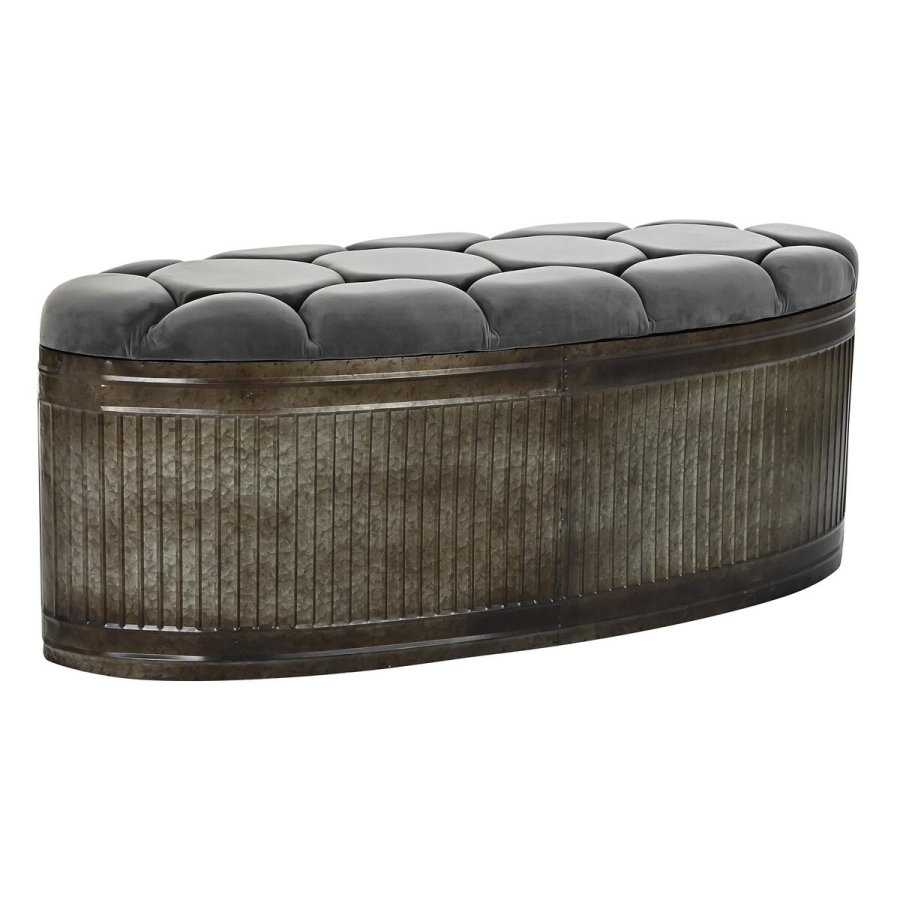 Stol DKD Home Decor Gr Metal 117 x 42 x 47 cm #1