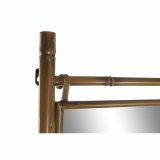 Fritstende hndkldestativ DKD Home Decor Spejl Metal Sennep (55 x 3 x 190 cm) #5