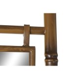 Fritstende hndkldestativ DKD Home Decor Spejl Metal Sennep (55 x 3 x 190 cm) #9