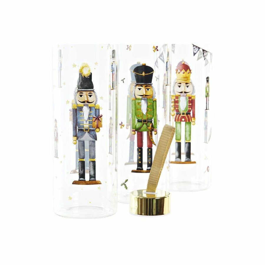 Flaske DKD Home Decor Nddeknkker Krystal PVC (550 ml) (3 enheder) #2