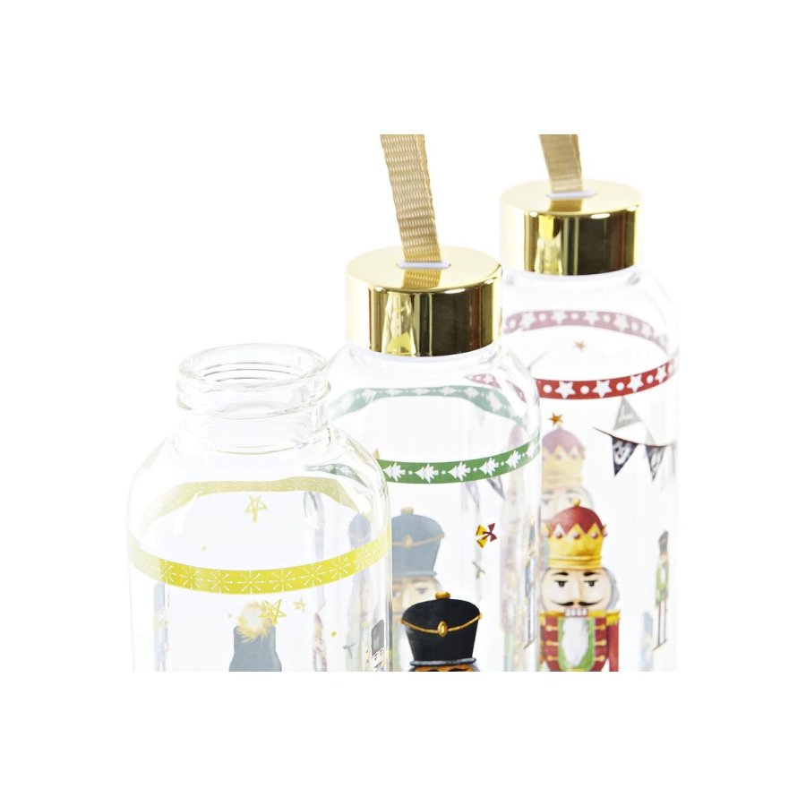 Flaske DKD Home Decor Nddeknkker Krystal PVC (550 ml) (3 enheder) #3