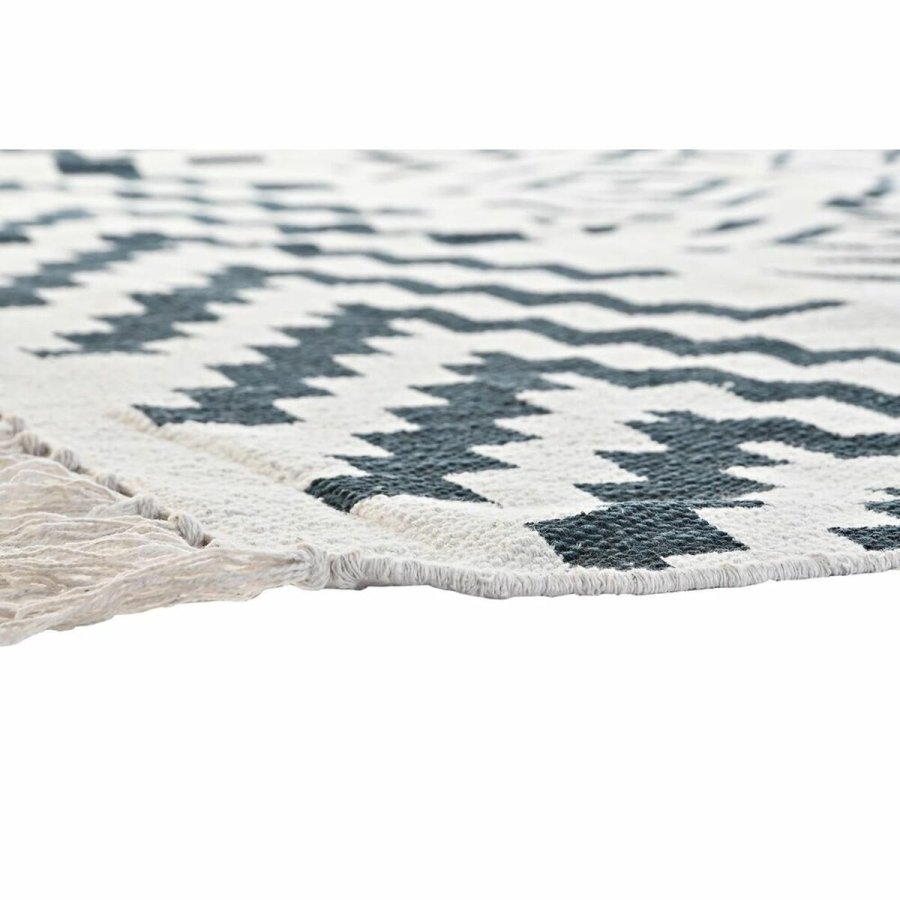 Tppe DKD Home Decor Gr Hvid (160 x 230 x 1 cm) #5