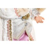 Dekorativ figur DKD Home Decor Julemanden Jul Gr Pink PVC Tr 32 x 20 x 60 cm #9