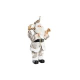 Indretning DKD Home Decor Julemanden Gr PVC 45 x 34 x 80 cm #1