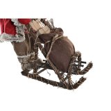 Dekorativ figur DKD Home Decor Rd Gr Tr Julemanden 42 x 22 x 48 cm #9