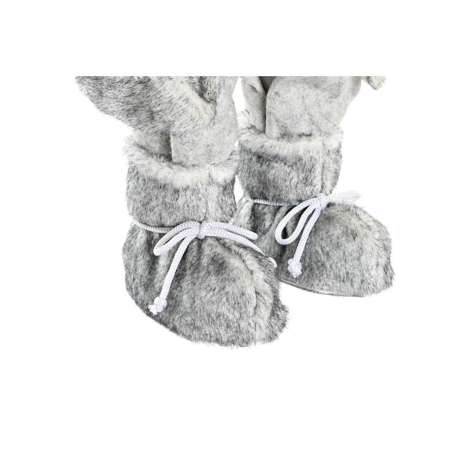Julepynt DKD Home Decor Hvid Rd Gr Julemanden 32 x 20 x 64 cm #5