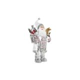 Julepynt DKD Home Decor Hvid Rd Gr Julemanden 32 x 20 x 64 cm #1