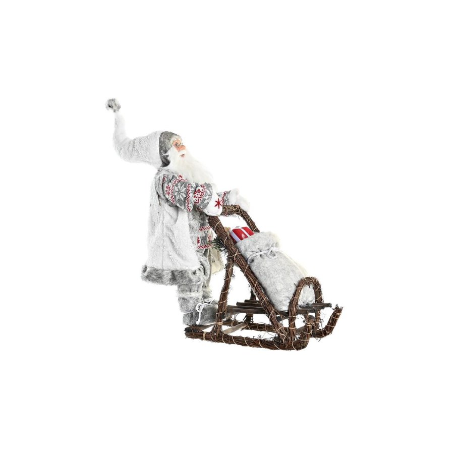Julepynt DKD Home Decor Julemanden Gr Tr 42 x 22 x 48 cm #1