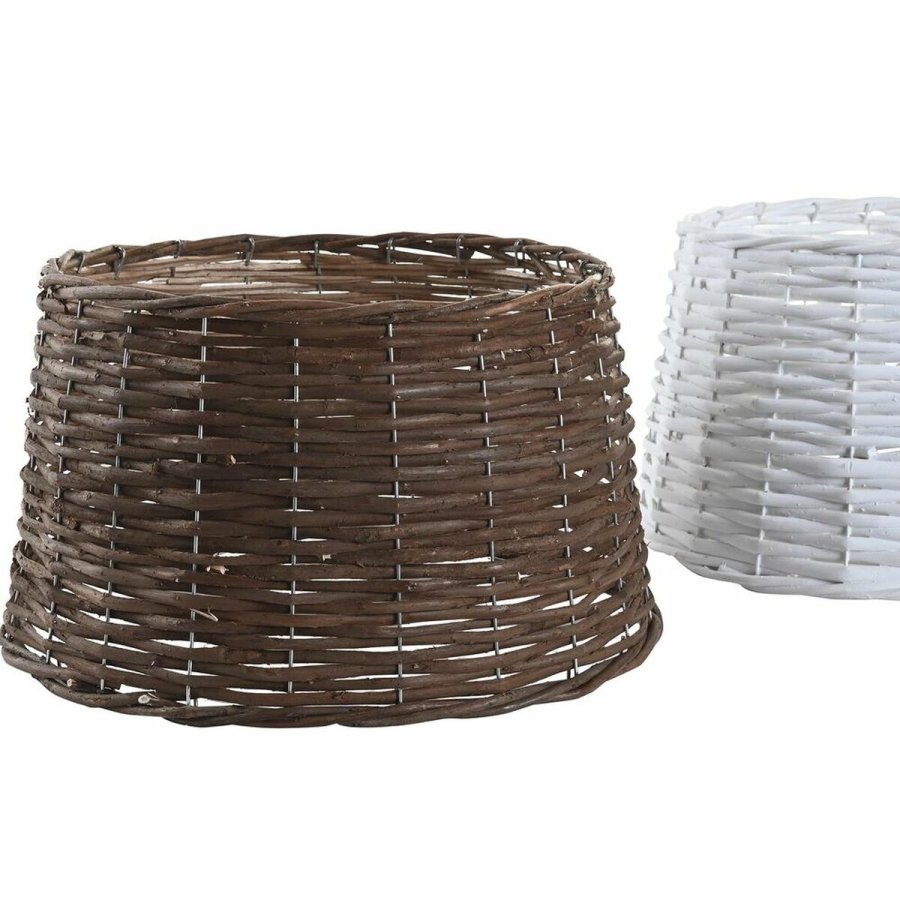Juletr nederdel DKD Home Decor flet (39 x 39 x 22 cm) (2 enheder) #5