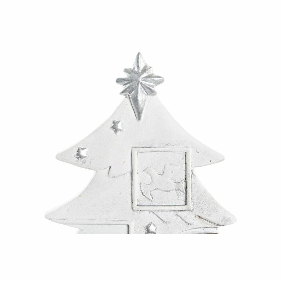 Betlehem dekoration DKD Home Decor Slvfarvet Brun Hvid Harpiks (13,6 x 5,2 x 15,9 cm) #5