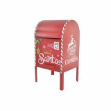 Brevkasse DKD Home Decor Hvid Rd Metal 29 x 24 x 52 cm #1
