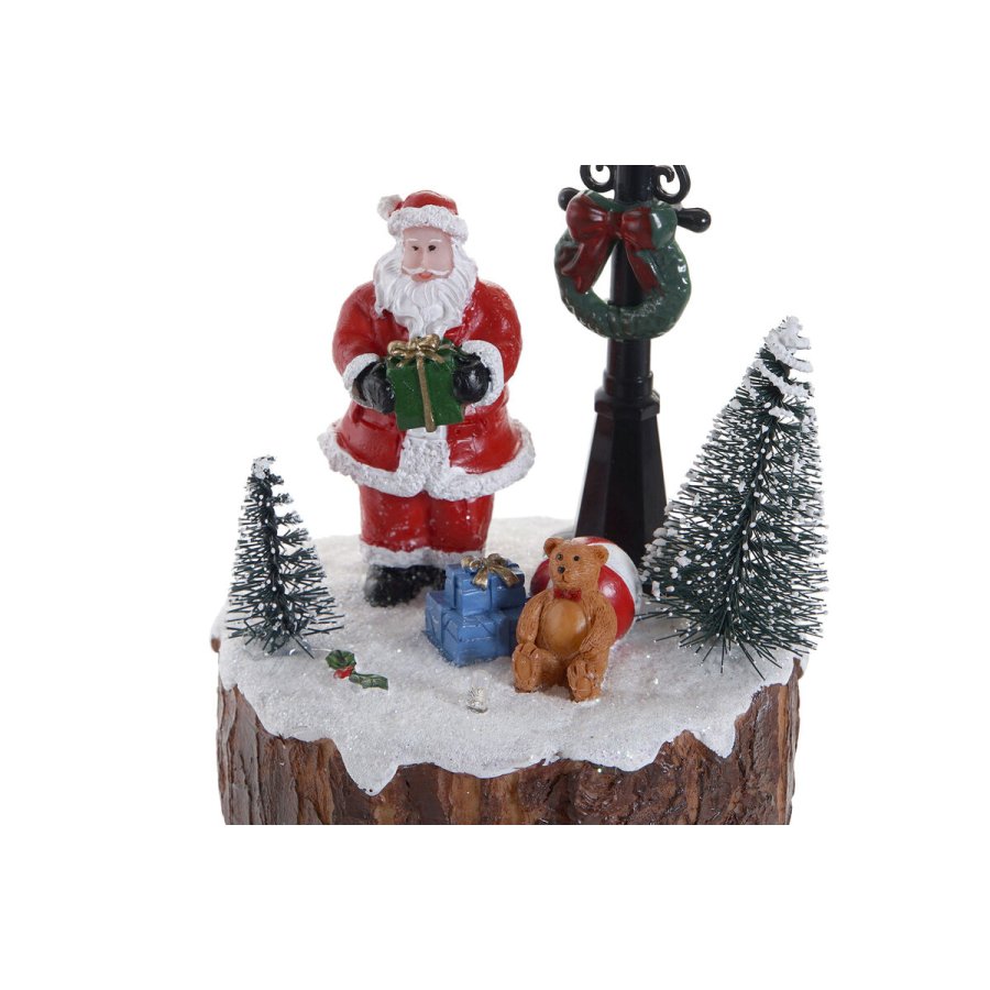 Dekorativ figur DKD Home Decor LED Lys Harpiks Sne dukke (9 x 9 x 13 cm) (2 enheder) #9