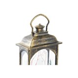 Lysdekoration DKD Home Decor Jul Sort Gylden (7 x 4 x 13,5 cm) (3 enheder) #13