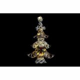 Juletr DKD Home Decor Gylden Hvid Spanskrr (32 x 10 x 56 cm) (2 enheder) #13