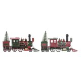 Indretning DKD Home Decor Metal Tog (29 x 4,5 x 16 cm) (2 enheder) #1