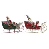 Julepynt DKD Home Decor Metal (38 x 19 x 35 cm) (2 enheder) #1