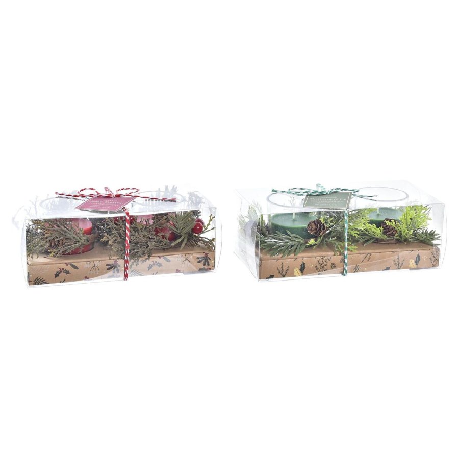Lysst DKD Home Decor Jul (5,5 x 5,5 x 6 cm) (2 enheder) #9