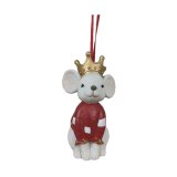 Julepynt DKD Home Decor Harpiks dyr (4,5 x 4 x 7 cm) (6 enheder) #1