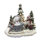 Julepynt DKD Home Decor Harpiks (16 x 12,5 x 14,5 cm) (2 enheder) #5