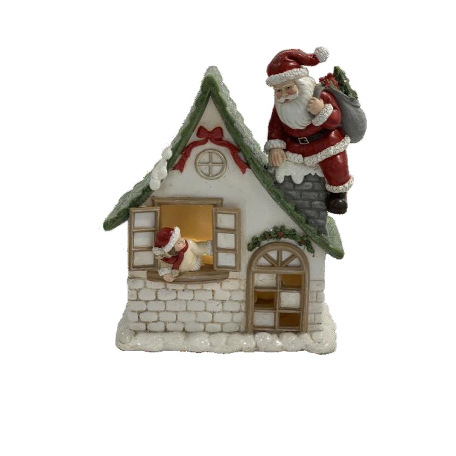 Julepynt DKD Home Decor Harpiks (16 x 8 x 18,5 cm) (2 enheder) #5