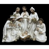 Betlehem dekoration DKD Home Decor Harpiks (23 x 12,5 x 19,5 cm) (2 enheder) #5