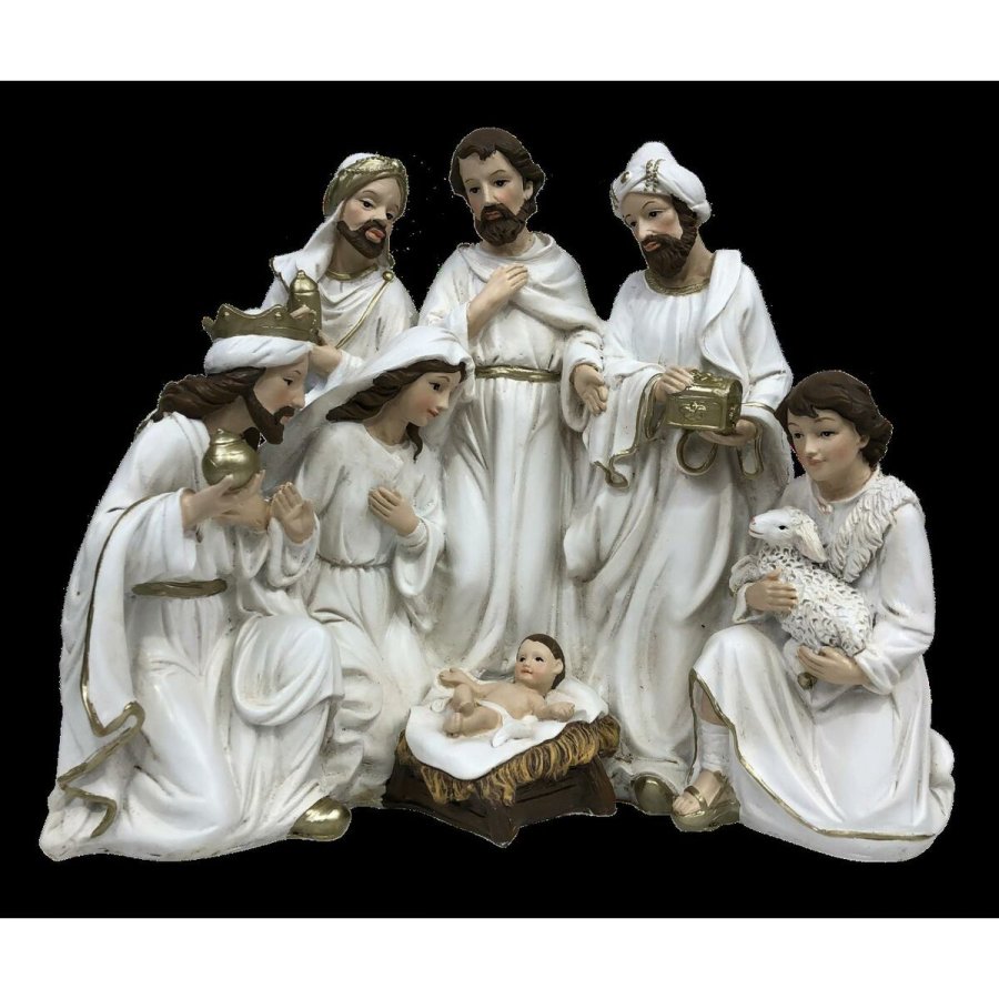 Betlehem dekoration DKD Home Decor Harpiks (23 x 12,5 x 19,5 cm) (2 enheder) #5