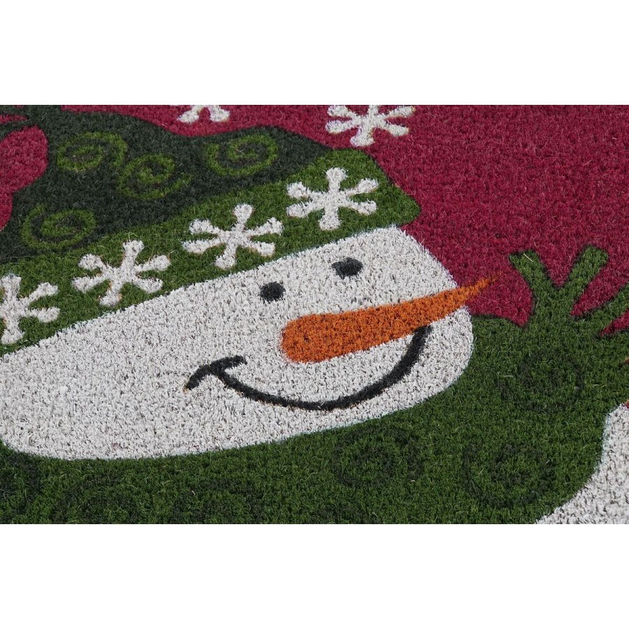 Drmtte DKD Home Decor Jul PVC Kokosnd Fiber (60 x 40 x 1,5 cm) (2 enheder) #5