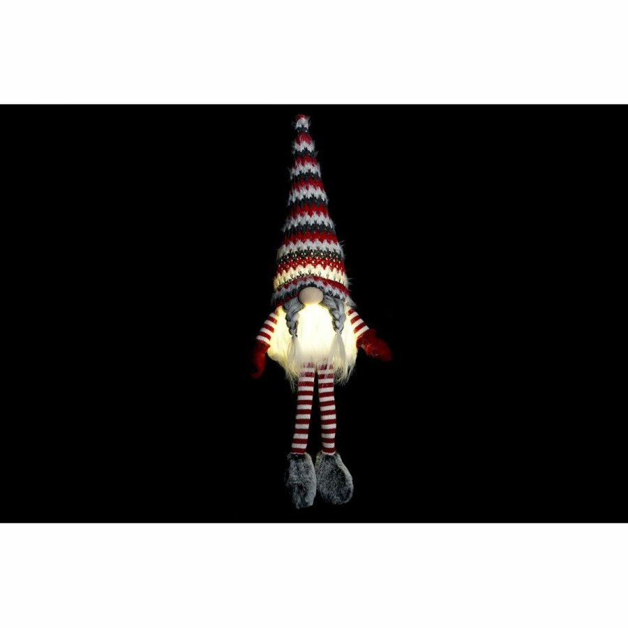 Dekorativ figur DKD Home Decor Jul Dvrg LED Lys Polyester (22 x 12 x 64 cm) (2 enheder) #13