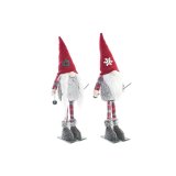 Dekorativ figur DKD Home Decor Jul Dvrg Polyester (16 x 12 x 46 cm) (2 enheder) #1