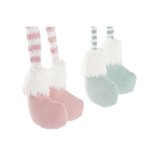 Dekorativ figur DKD Home Decor Jul Fe Polyester Engel (15 x 10 x 53 cm) (2 enheder) #5