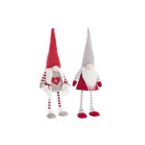 Dekorativ figur DKD Home Decor Jul Dvrg Polyester (15 x 12 x 55 cm) (2 enheder) #1