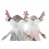 Dekorativ figur DKD Home Decor Jul Dyr Polyester Hjort (15 x 11 x 49 cm) (2 enheder) #5