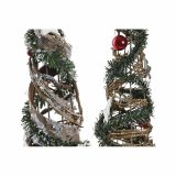 Juletr DKD Home Decor Natur Rd Metal Grn (14 x 14 x 51 cm) (2 enheder) #5