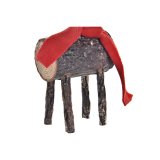 Dekorativ figur DKD Home Decor Jul Skinne Rensdyr Birk (10 x 9 x 23 cm) (2 enheder) #5