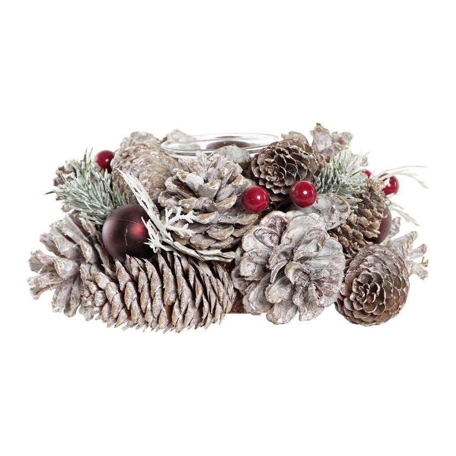 Julelys Holder DKD Home Decor (19 x 19 x 9 cm) #5