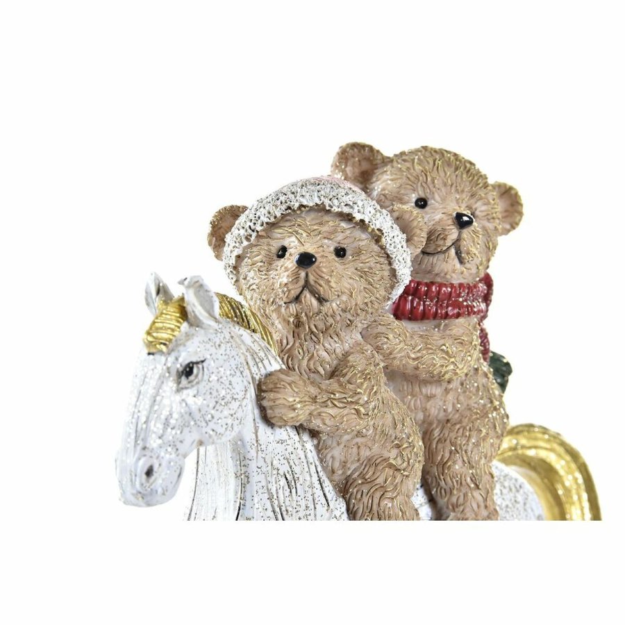 Julepynt DKD Home Decor Harpiks (14 x 4,5 x 15 cm) (2 enheder) #5