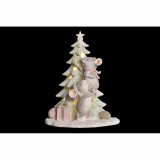 Julepynt DKD Home Decor Mus Harpiks (13 x 8,5 x 16 cm) (2 enheder) #13