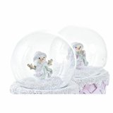 Julekugle DKD Home Decor Krystal Harpiks (2 enheder) (7 x 7 x 9 cm) #9
