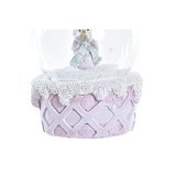 Julekugle DKD Home Decor Krystal Harpiks (2 enheder) (7 x 7 x 9 cm) #5