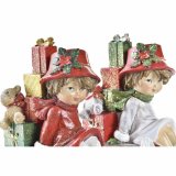 Julepynt DKD Home Decor Harpiks (14,5 x 7 x 12,5 cm) (2 enheder) #9