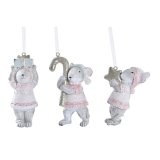 Julepynt DKD Home Decor Harpiks (5 x 3 x 8,5 cm) (3) (3 enheder) #1