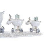 Julepynt DKD Home Decor Harpiks (17 x 7,5 x 13,5 cm) (2 enheder) #5