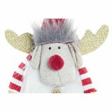 Julepynt DKD Home Decor Polyester Rensdyr (8 x 5 x 23 cm) (2 enheder) #5