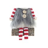 Julepynt DKD Home Decor Polyester Rensdyr (8 x 14 x 19 cm) (2 enheder) #3