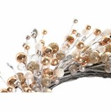Adventskrans DKD Home Decor Metal Polyester (40 x 10 x 40 cm) (2 enheder) #5