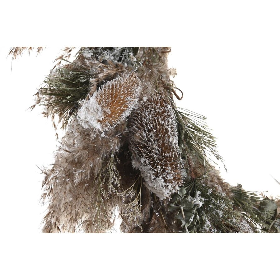 Adventskrans DKD Home Decor Blomst (60 x 10 x 60 cm) (2 enheder) #13