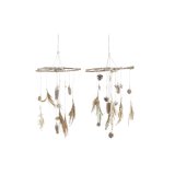 Julepynt DKD Home Decor Tr (2 enheder) (41 x 41 x 40 cm) #1