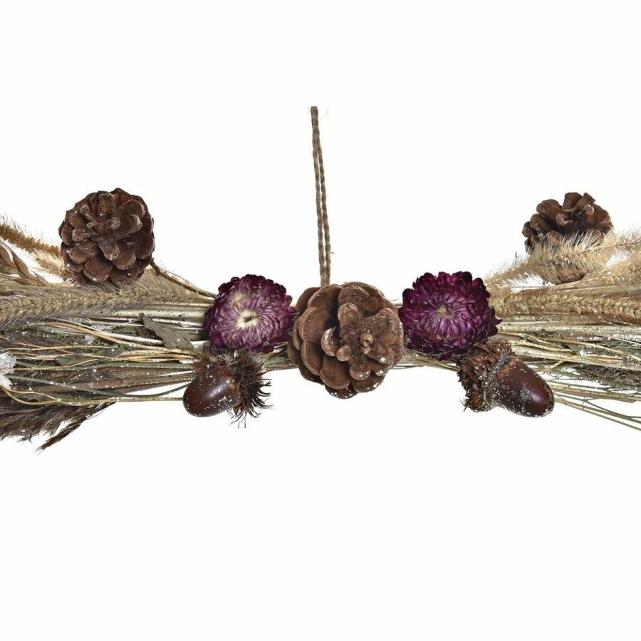 Julepynt DKD Home Decor Blomst (60 x 15 x 8 cm) (2 enheder) #9