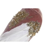 Julepynt DKD Home Decor Polyester Ptica (20 x 9 x 46 cm) (2 enheder) #5