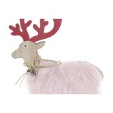 Julepynt DKD Home Decor Polyester MDF Rensdyr (23 x 5 x 16 cm) (4 enheder) #9